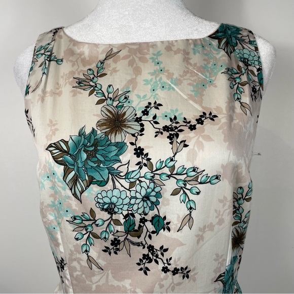 Orsay Fit And Flare 50’s Inspired Sleeveless Floral Dress Euro Size 34 US Size 2 - Picture 2 of 12